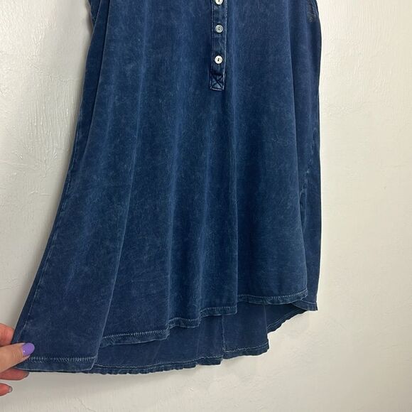 Anthropologie ERI + ALI Pure Cotton Crochet Detail Back Chantel Tank Size S - Picture 4 of 10